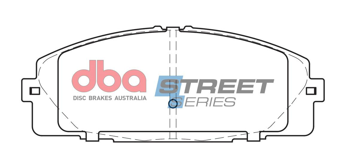 DBA Street Series Brake Pad Set Front DB1772SS