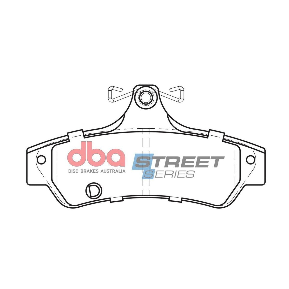 DBA Street Series Brake Pad Set Rear DB1779SS