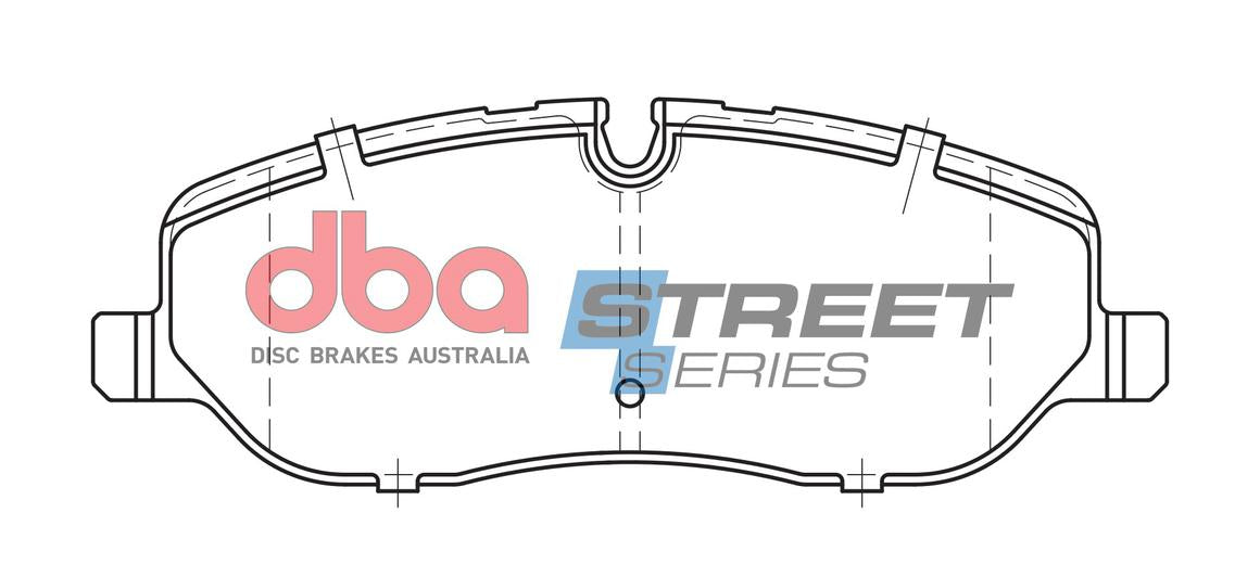 DBA Street Series Brake Pad Set Front DB1780SS