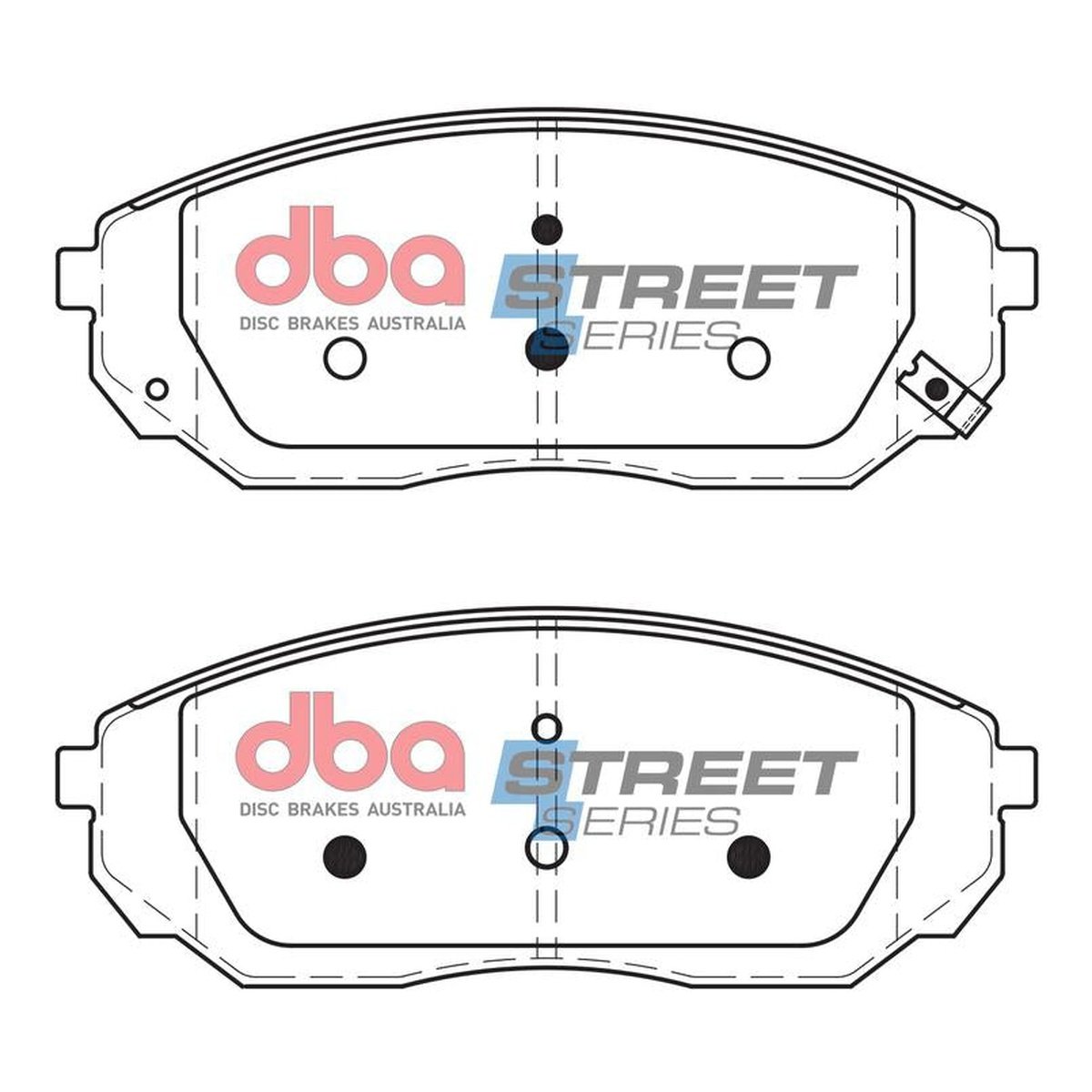 DBA Street Series Brake Pad Set Front DB1815SS