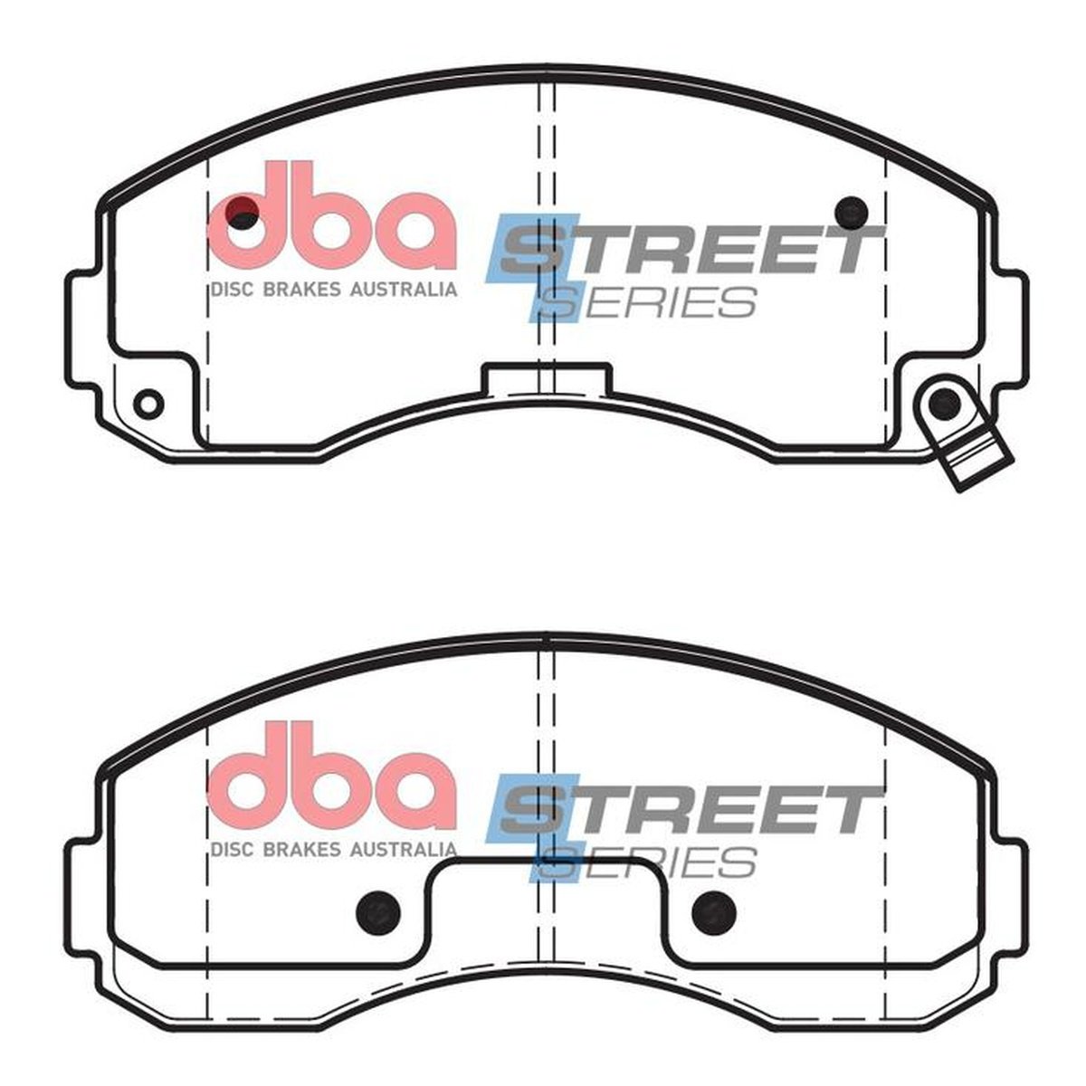 DBA Street Series Brake Pad Set Front DB1817SS