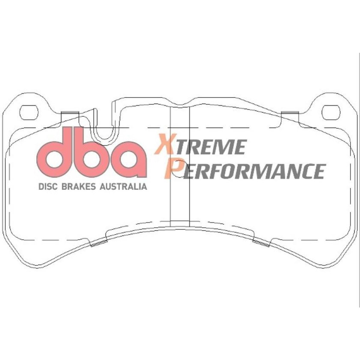 DBA Xtreme Performance Brake Pad Set Front DB1845XP