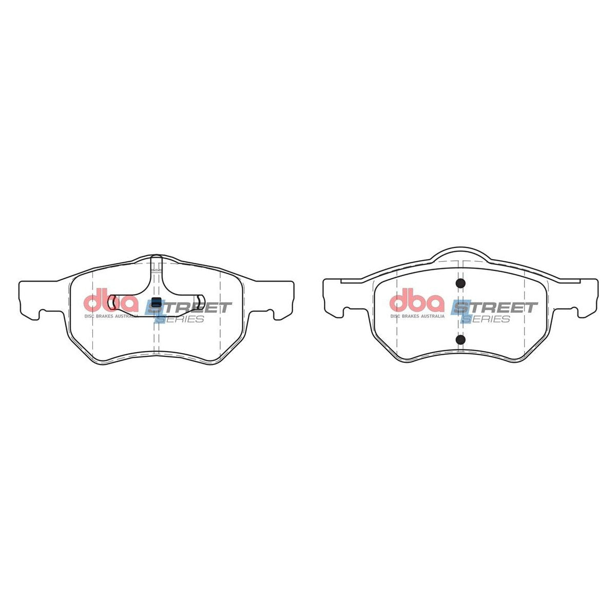 DBA Street Series Brake Pad Set Front DB1848SS