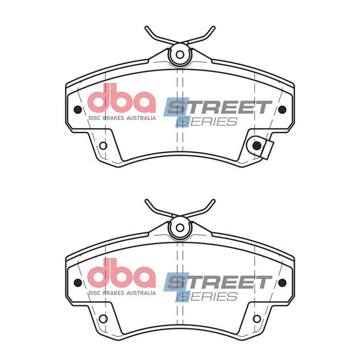 DBA Street Series Brake Pad Set Front DB1855SS
