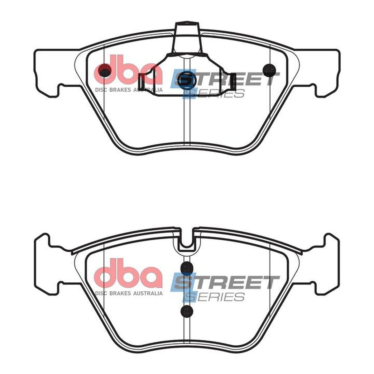 DBA Street Series Brake Pad Set Front DB1856SS
