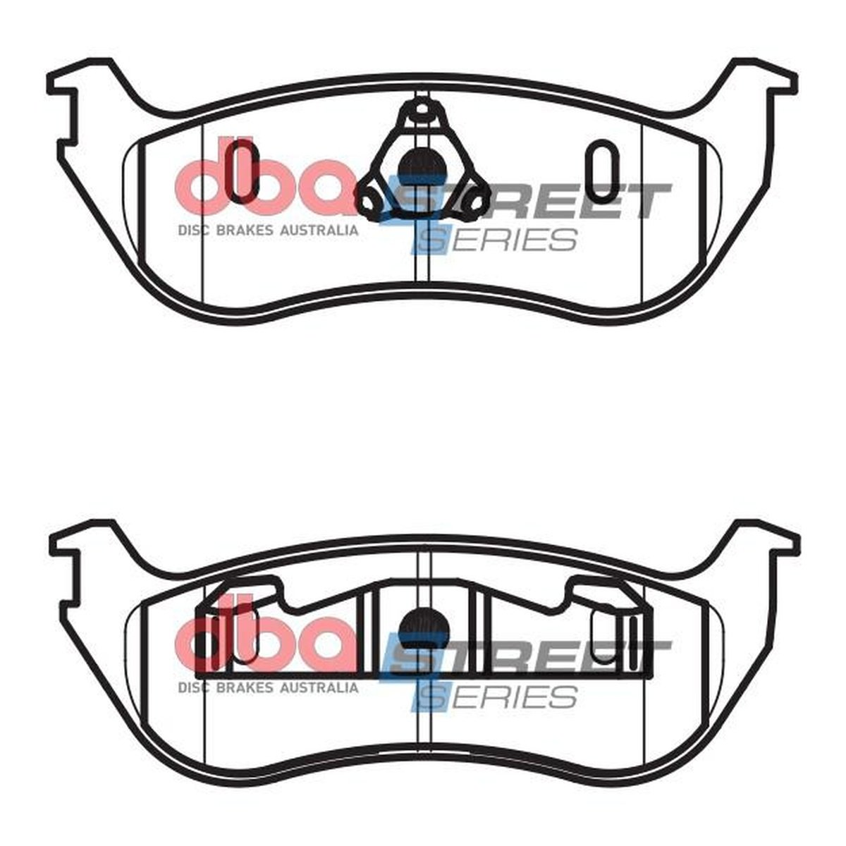 DBA Street Series Brake Pad Set Rear DB1906SS