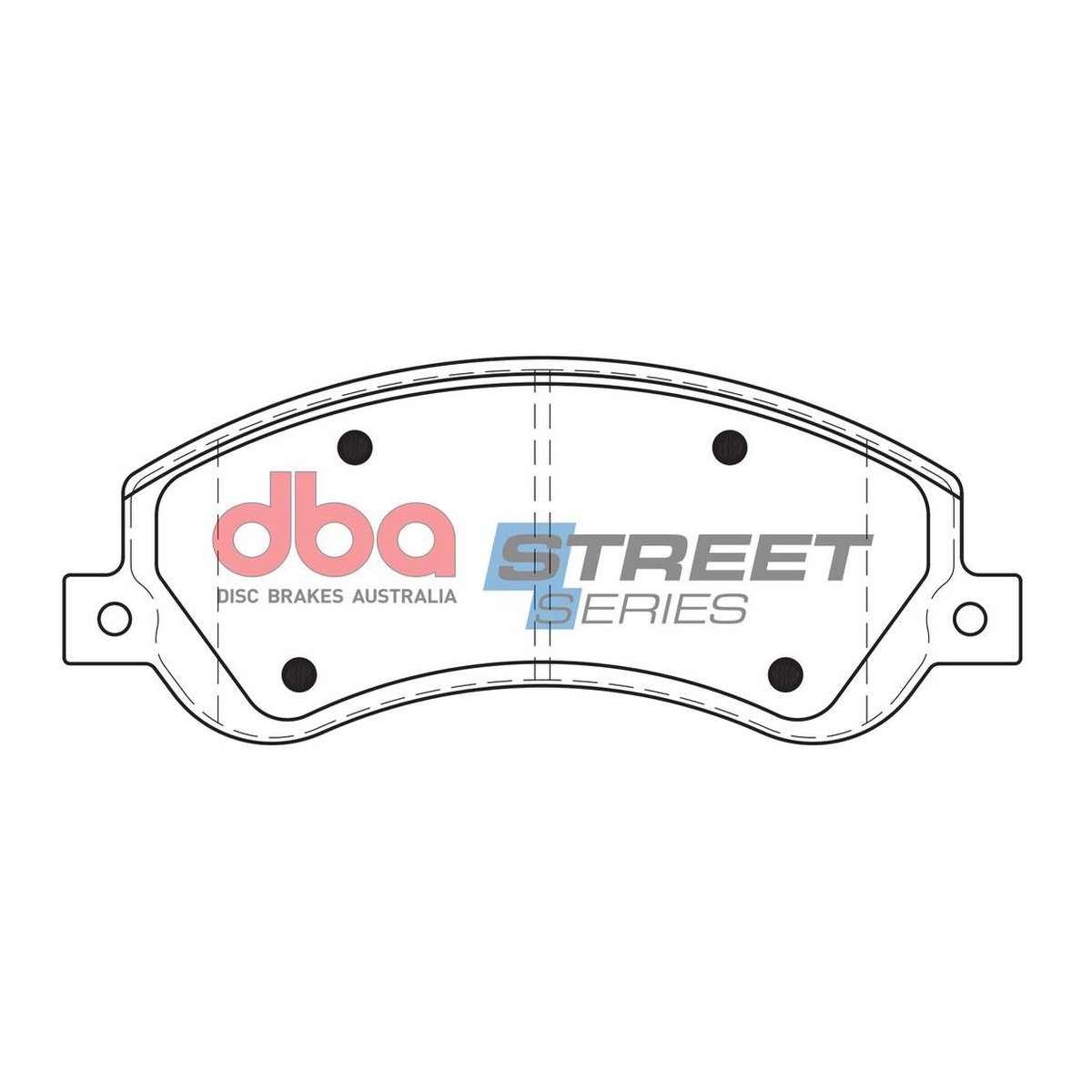 DBA Street Series Brake Pad Set Front DB1915SS