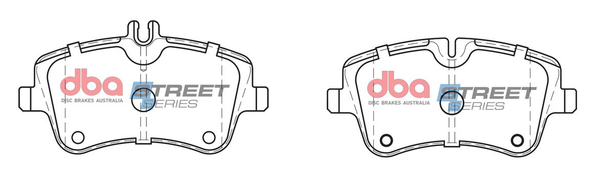 DBA Street Series Brake Pad Set Front DB1921SS