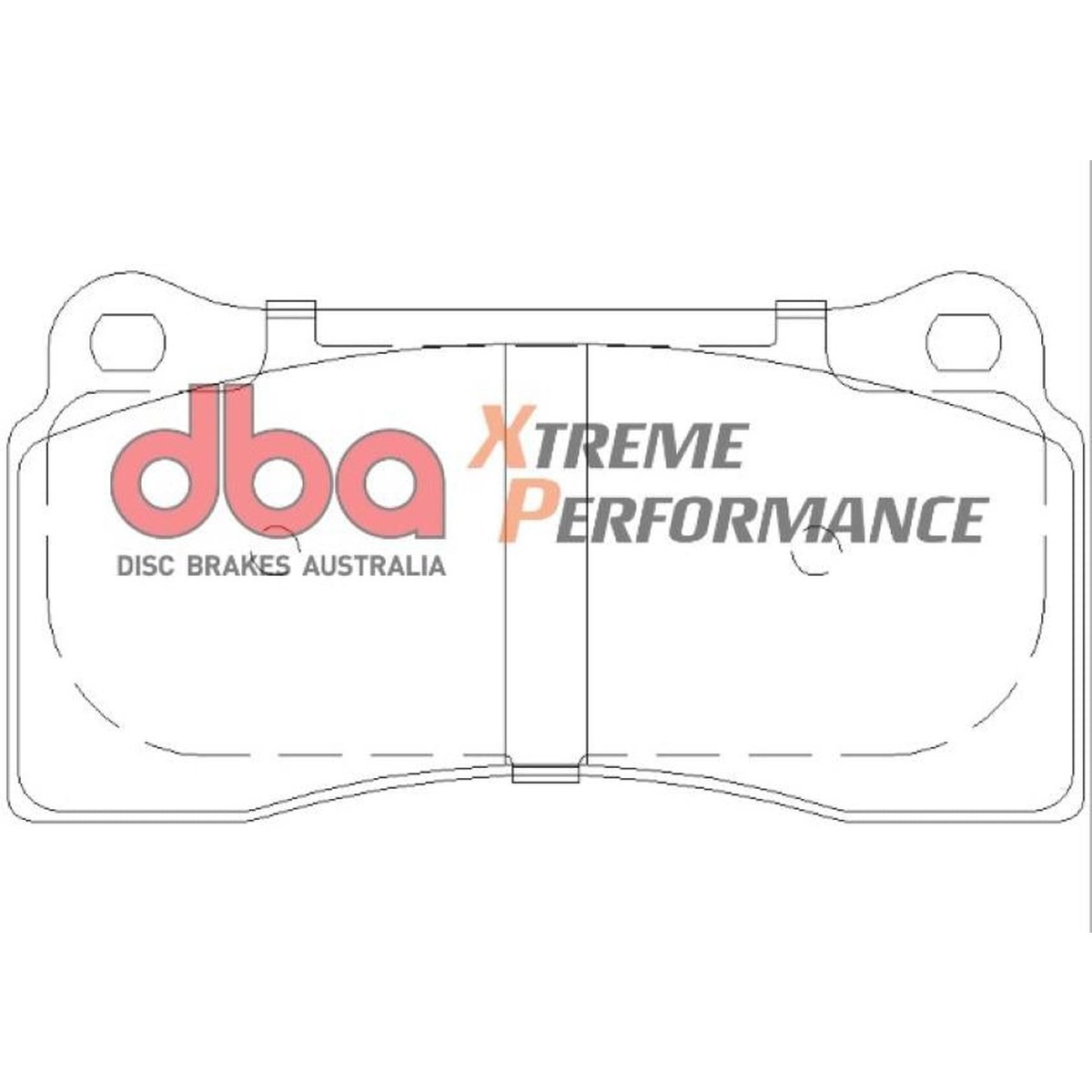 DBA Xtreme Performance Brake Pad Set Front DB1935XP