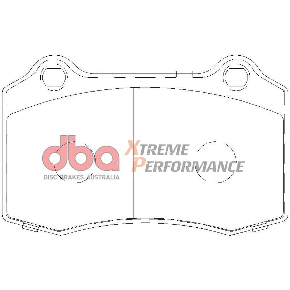 DBA Xtreme Performance Brake Pad Set Rear DB1936XP