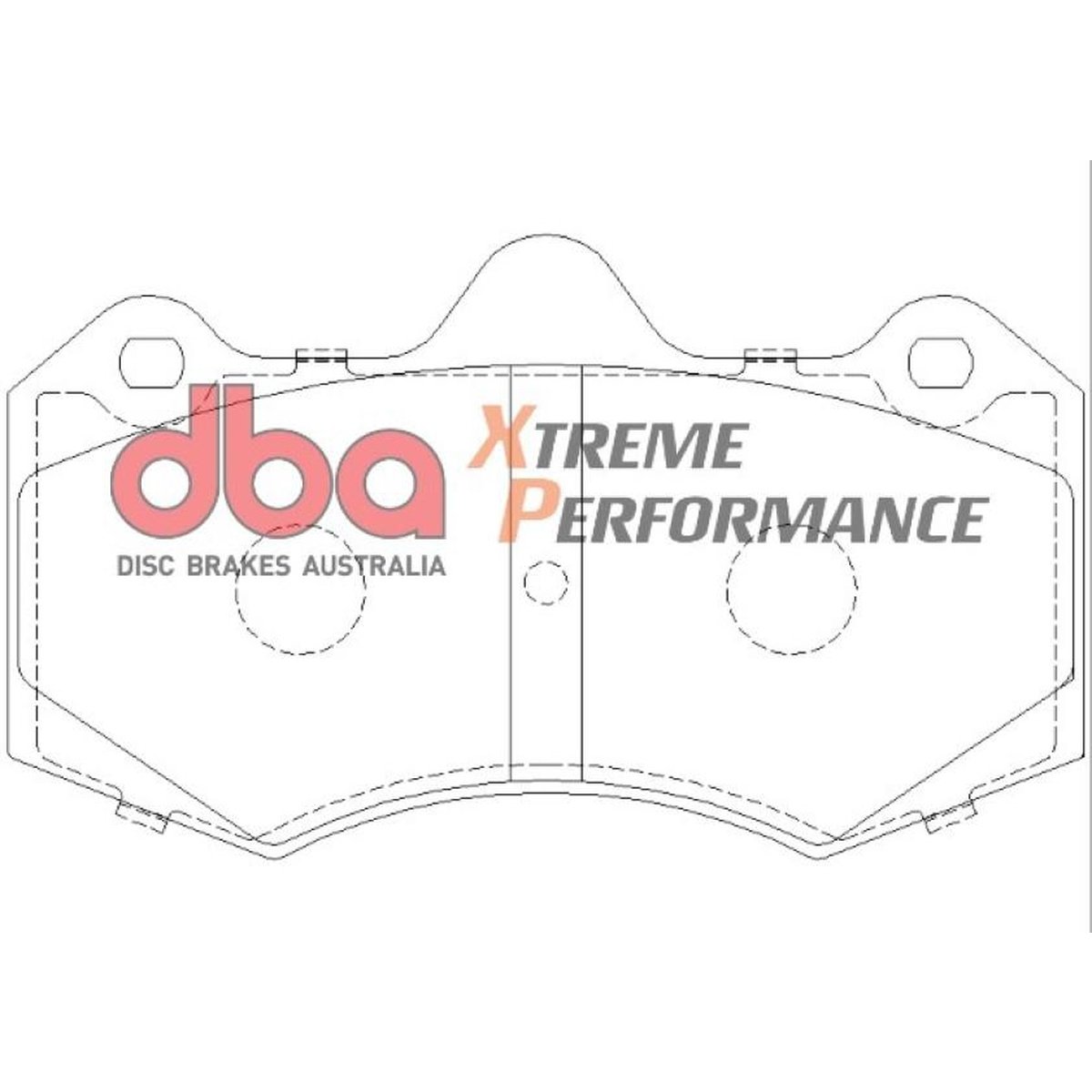 DBA Xtreme Performance Brake Pad Set Front DB1937XP