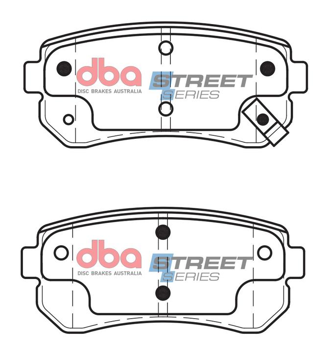 DBA Street Series Brake Pad Set Rear DB1943SS