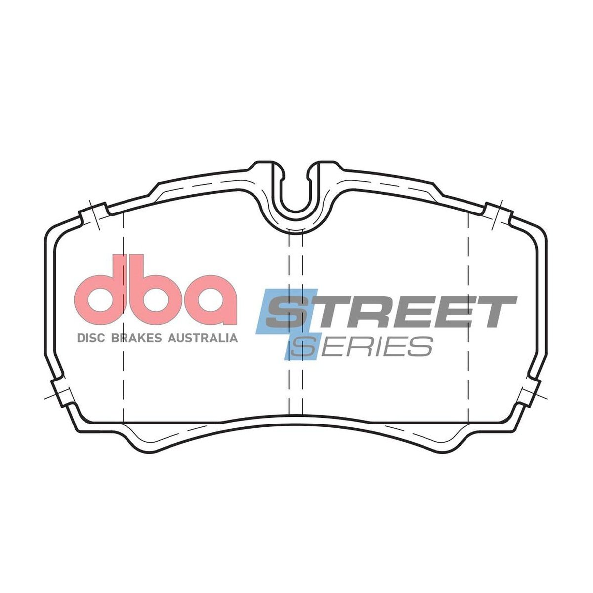 DBA Street Series Brake Pad Set Rear DB1955SS