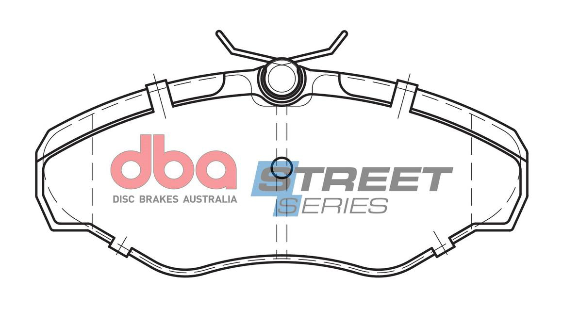 DBA Street Series Brake Pad Set Front DB1962SS