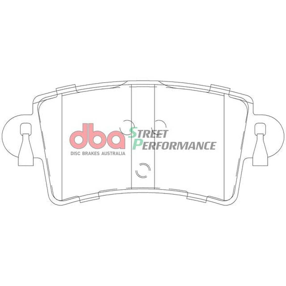 DBA Street Performance Brake Pad Set Rear DB1964SP