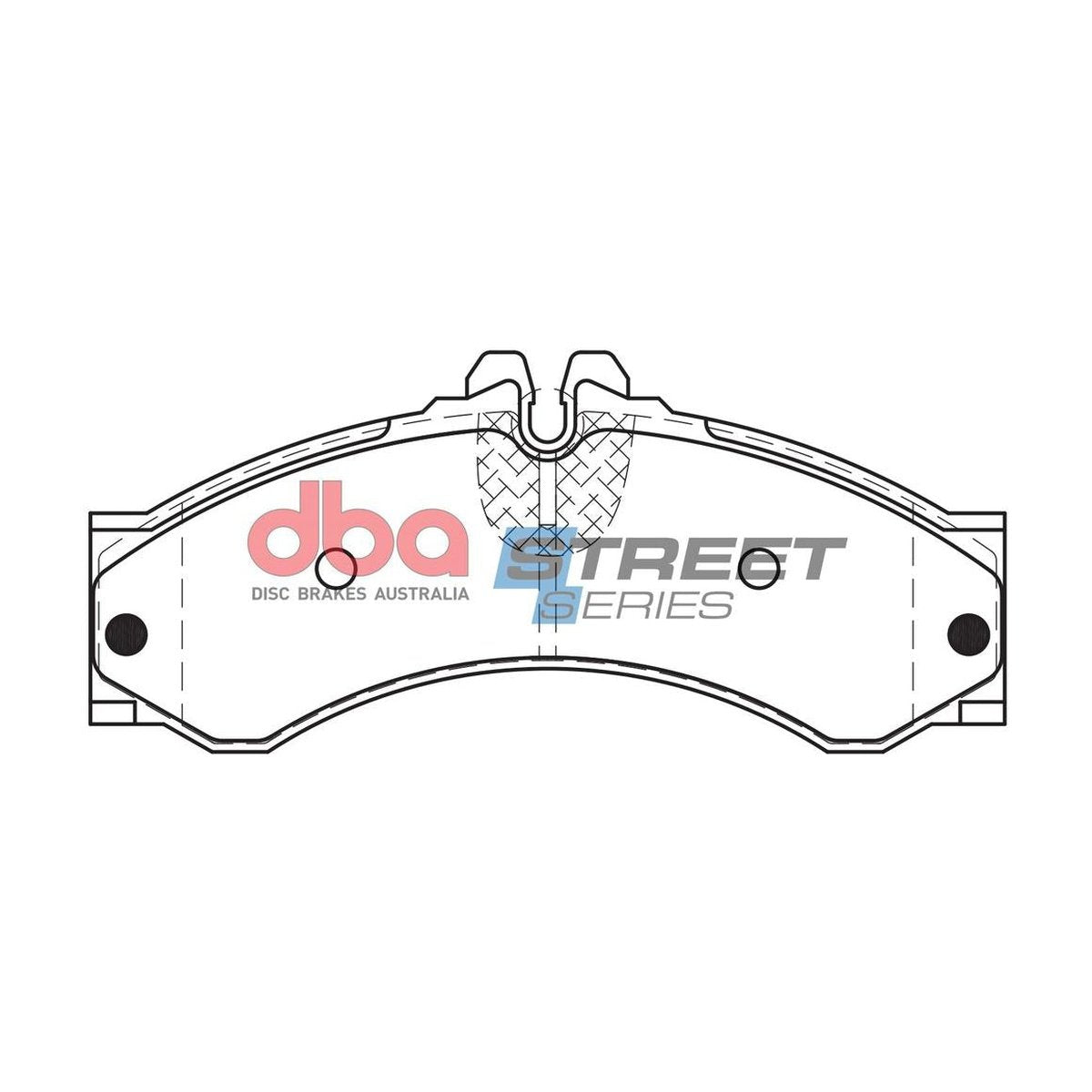 DBA Street Series Brake Pad Set DB1969SS