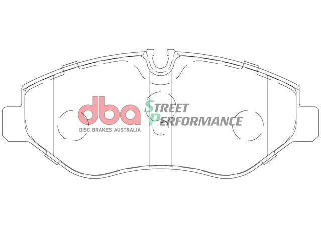 DBA Street Performance Brake Pad Set Front DB1973SP