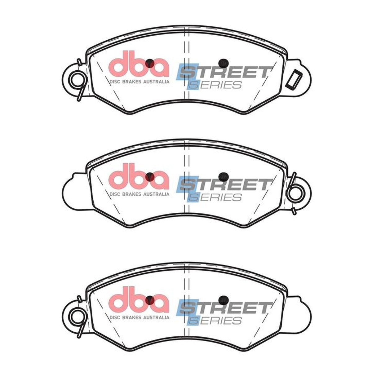 DBA Street Series Brake Pad Set Front DB1982SS