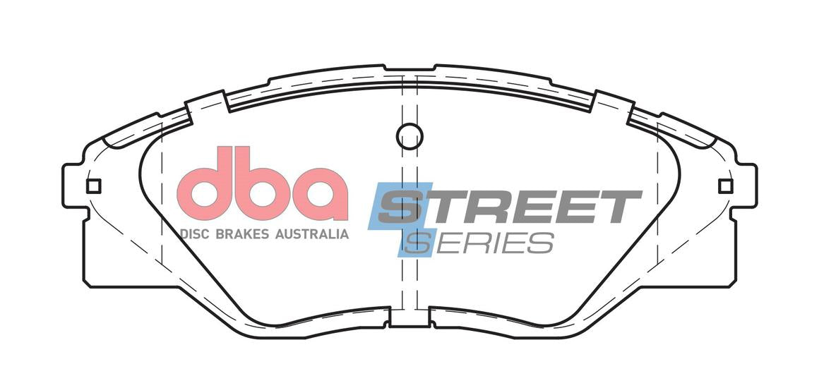 DBA Street Series Brake Pad Set Front DB1985SS