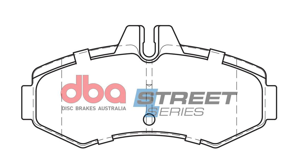 DBA Street Series Brake Pad Set Front DB1986SS