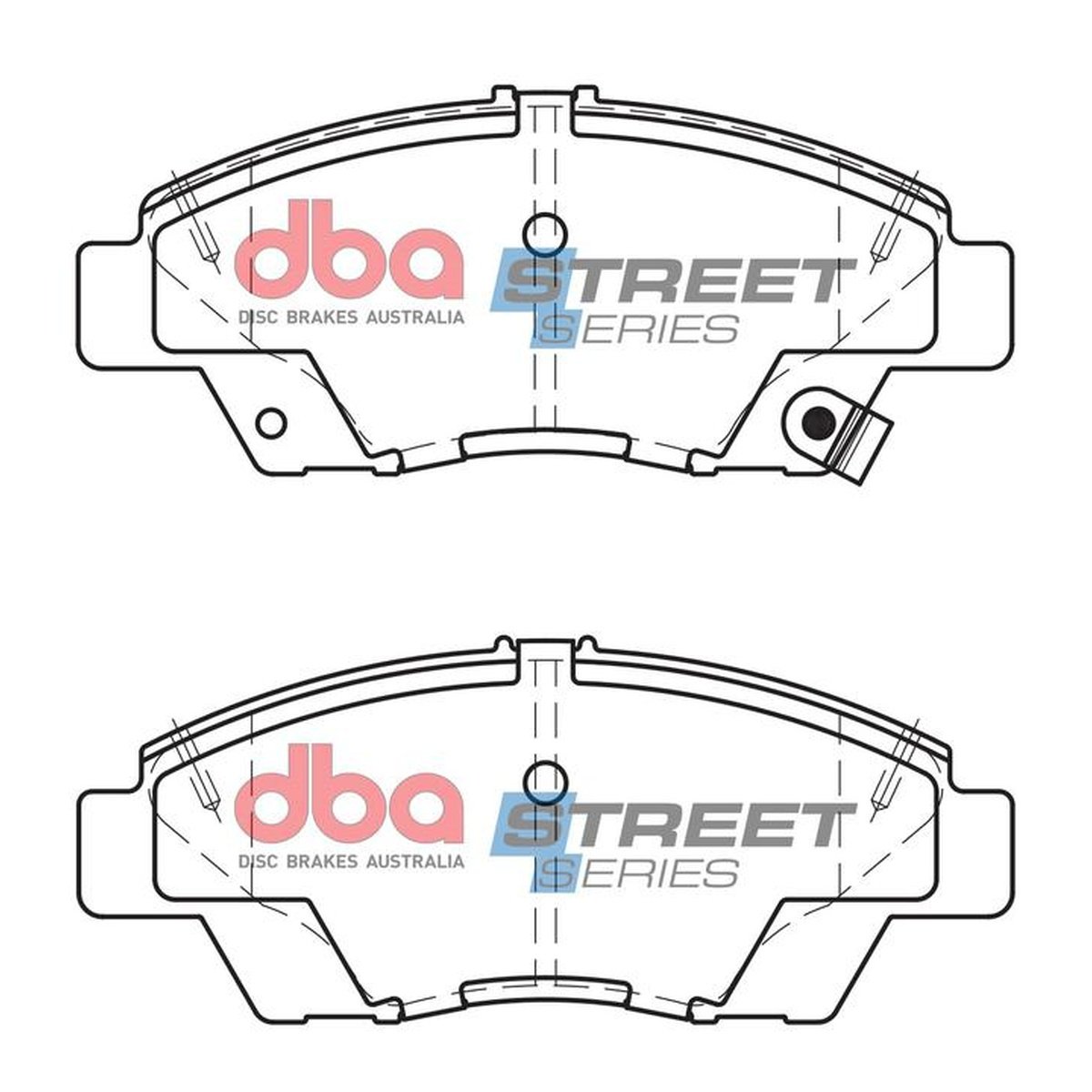 DBA Street Series Brake Pad Set Front DB1991SS