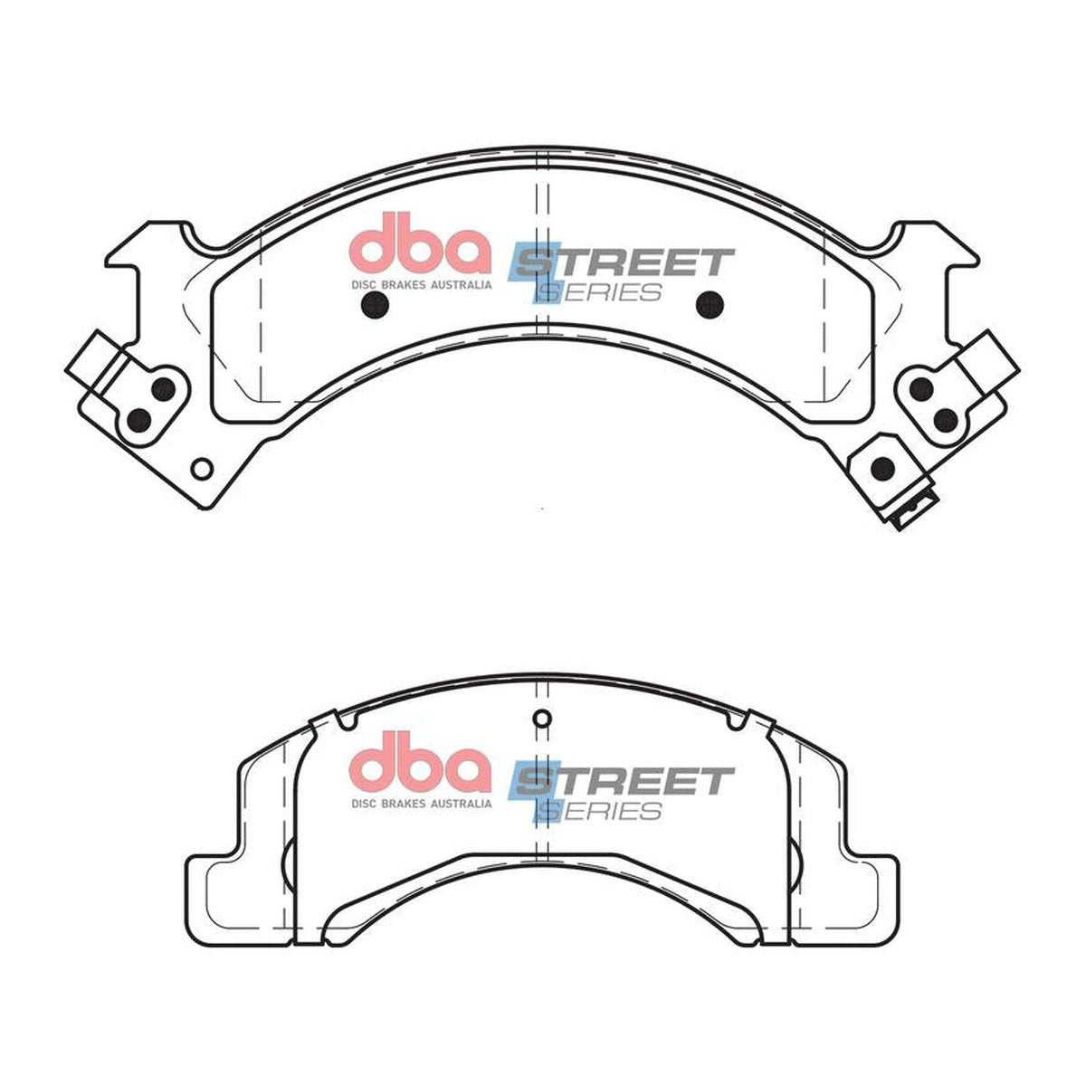 DBA Street Series Brake Pad Set Front DB1993SS