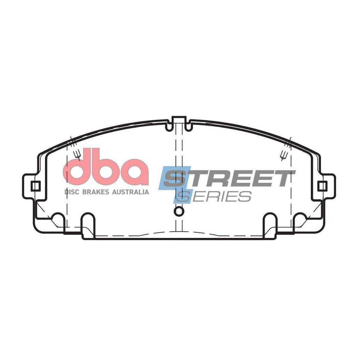 DBA Street Series Brake Pad Set Front DB2000SS