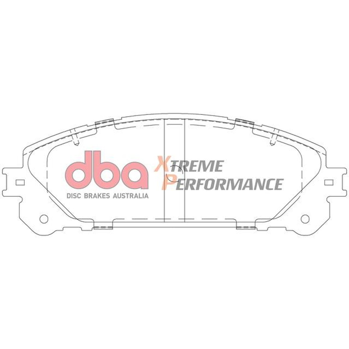DBA Xtreme Performance Brake Pad Set Front DB2004XP