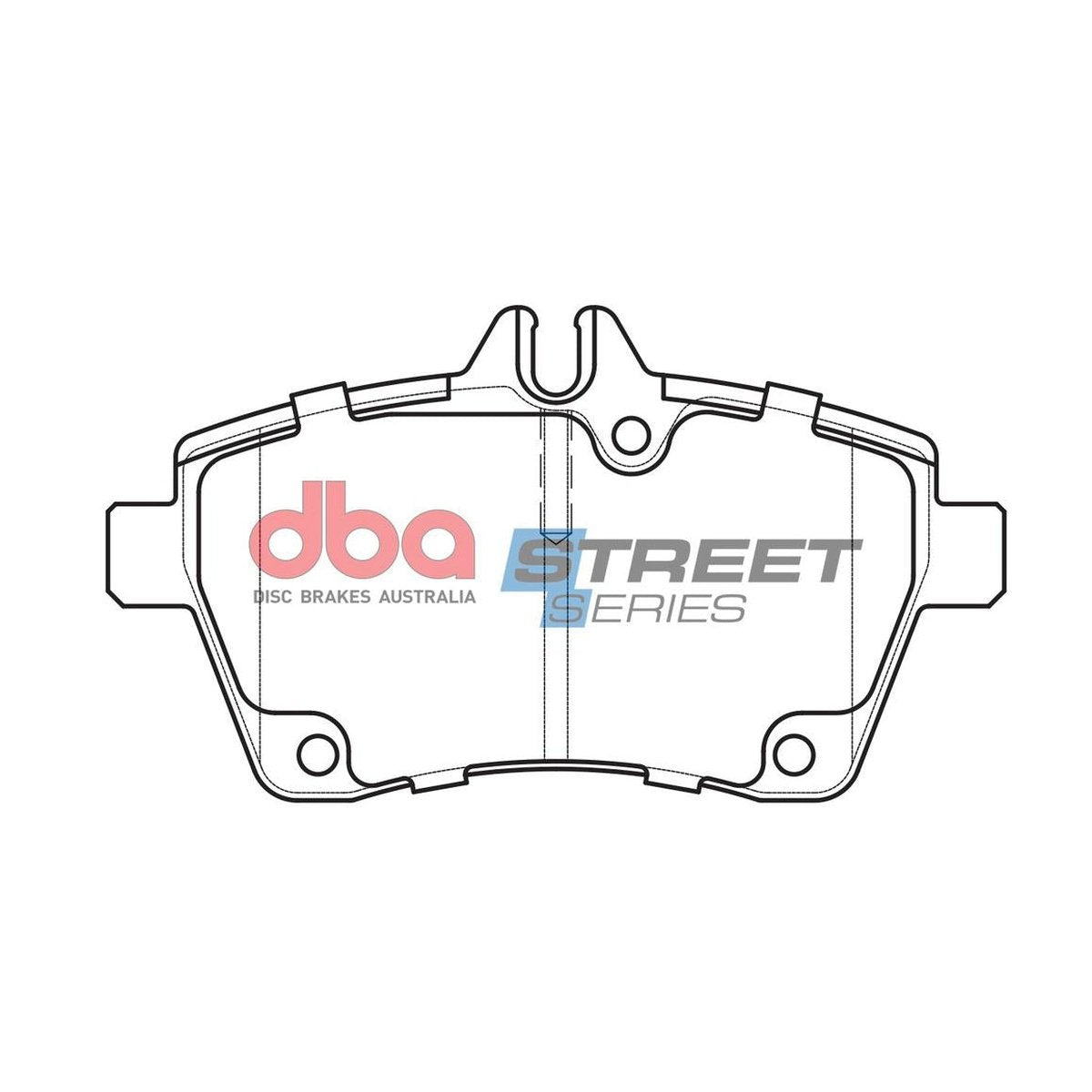DBA Street Series Brake Pad Set Front DB2019SS