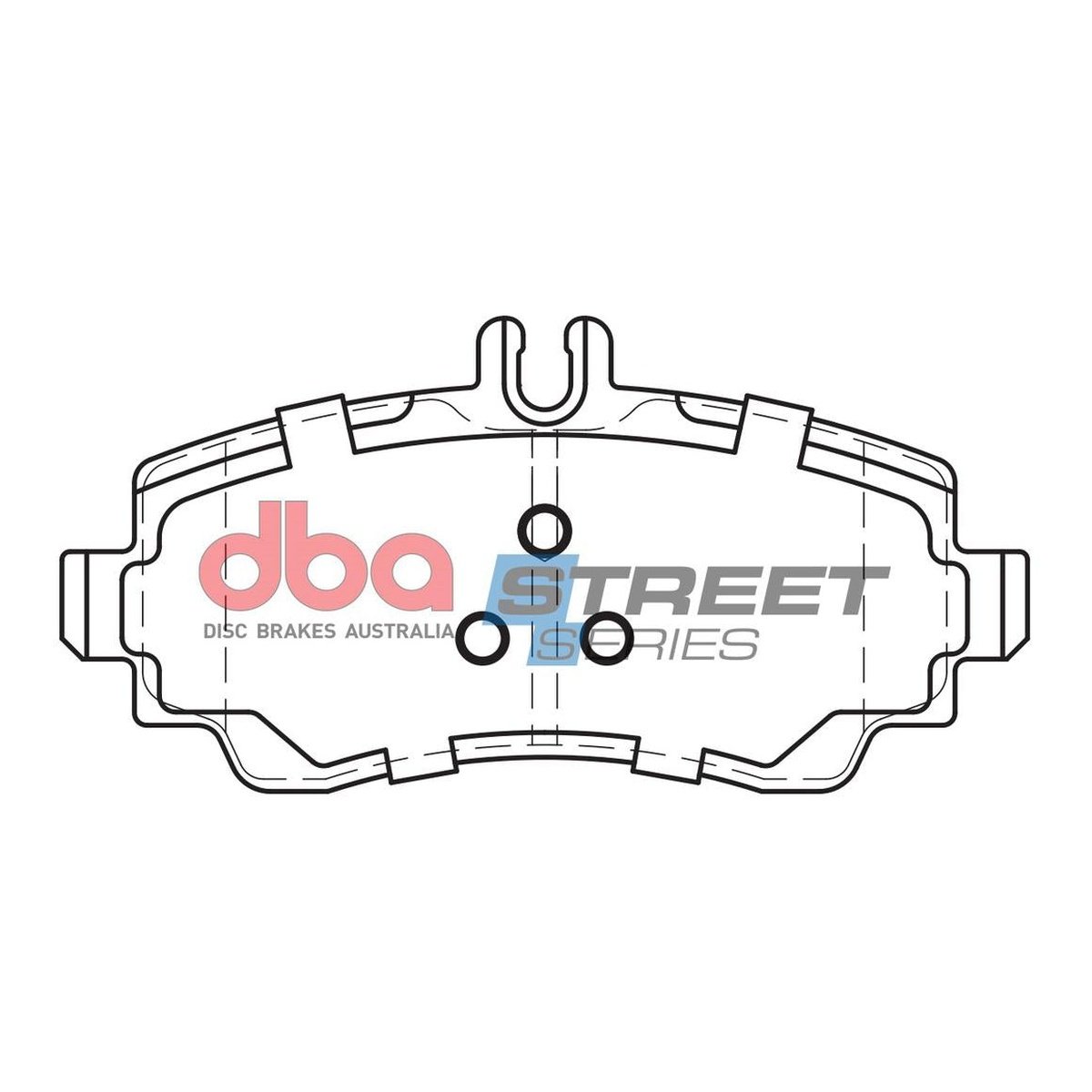 DBA Street Series Brake Pad Set Front DB2021SS