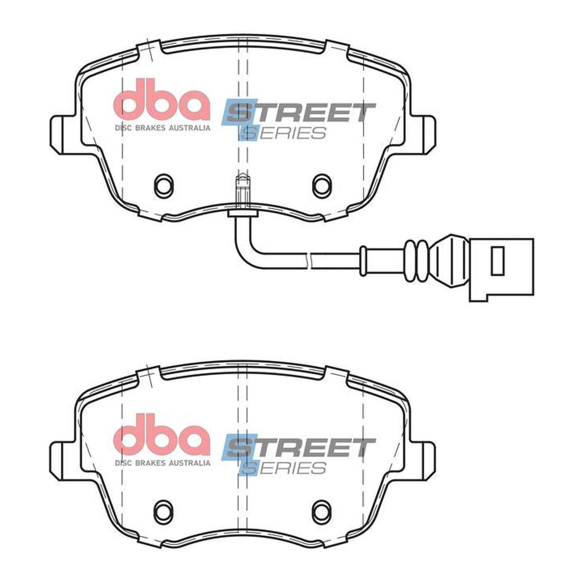 DBA Street Series Brake Pad Set Front DB2032SS