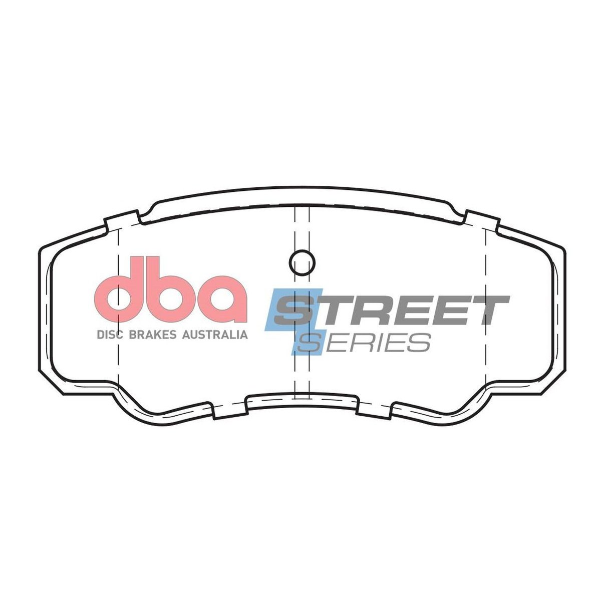 DBA Street Series Brake Pad Set Rear DB2046SS