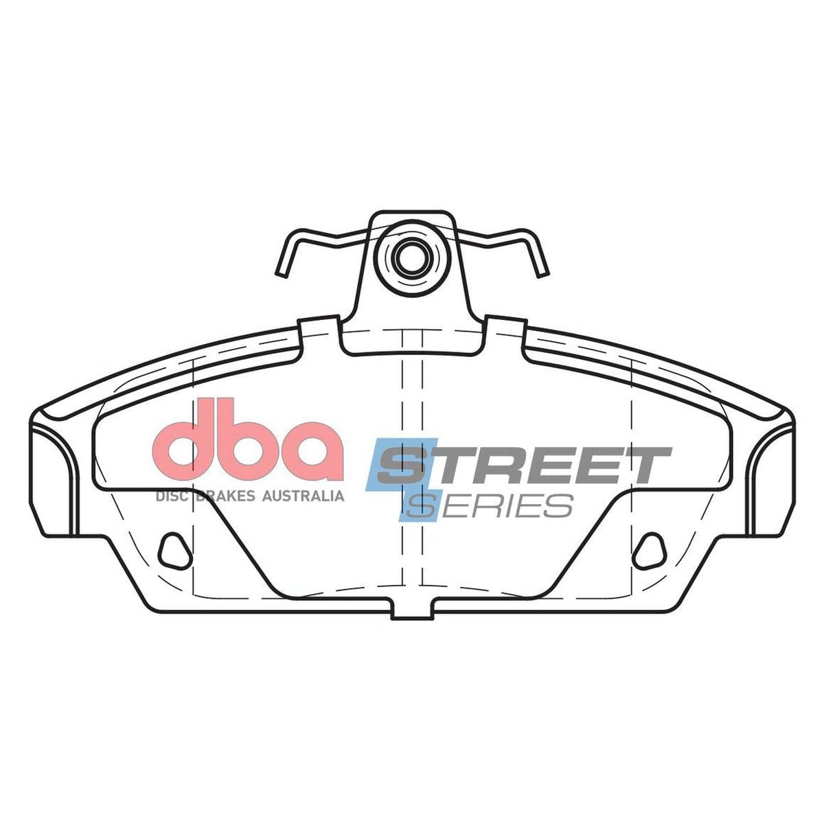 DBA Street Series Brake Pad Set Front DB2053SS
