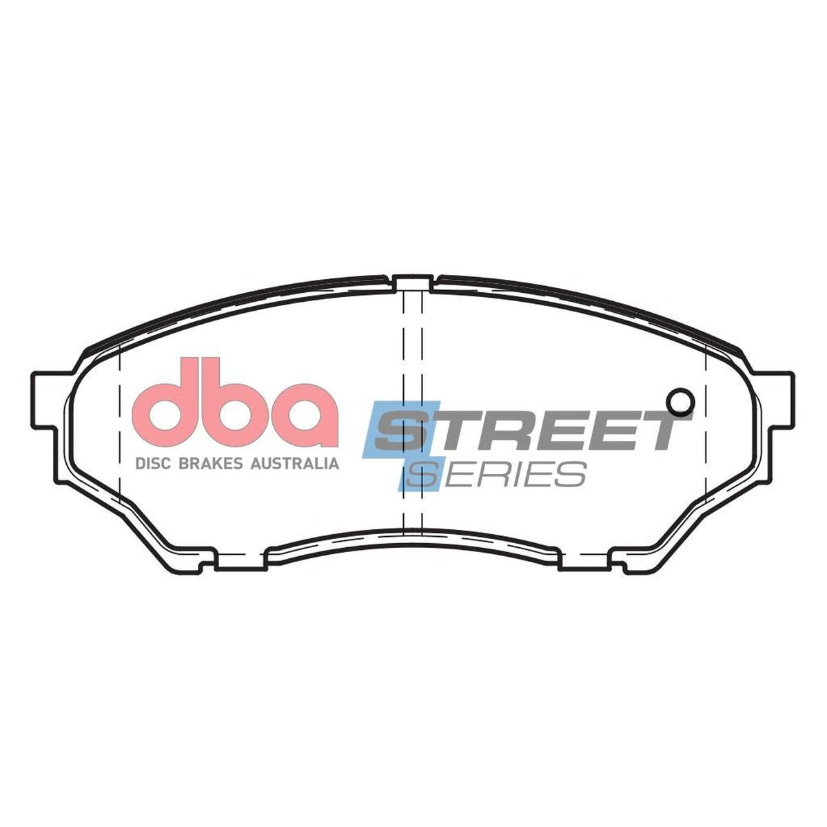 DBA Street Series Brake Pad Set Front DB2058SS