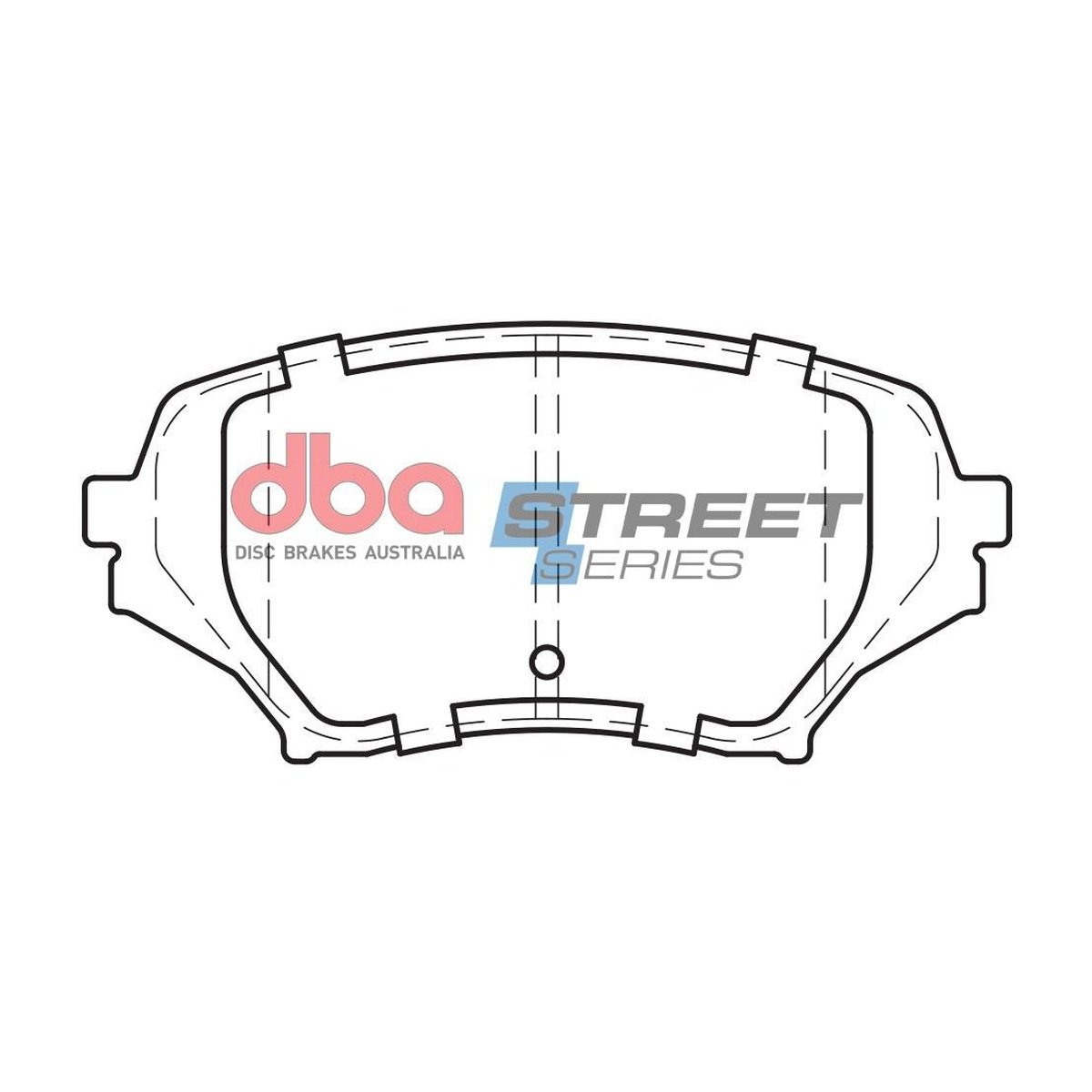 DBA Street Series Brake Pad Set Front DB2063SS
