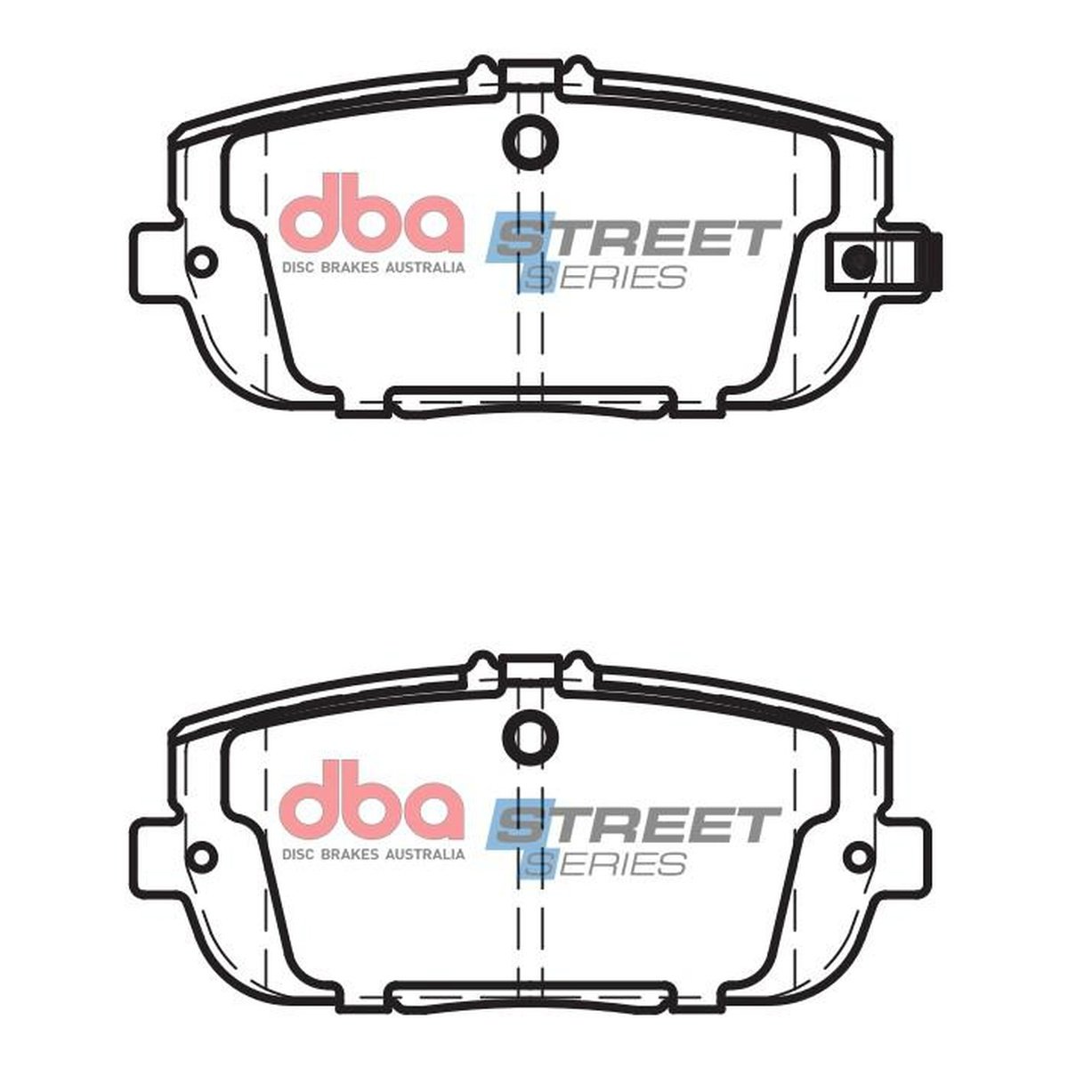 DBA Street Series Brake Pad Set Rear DB2064SS