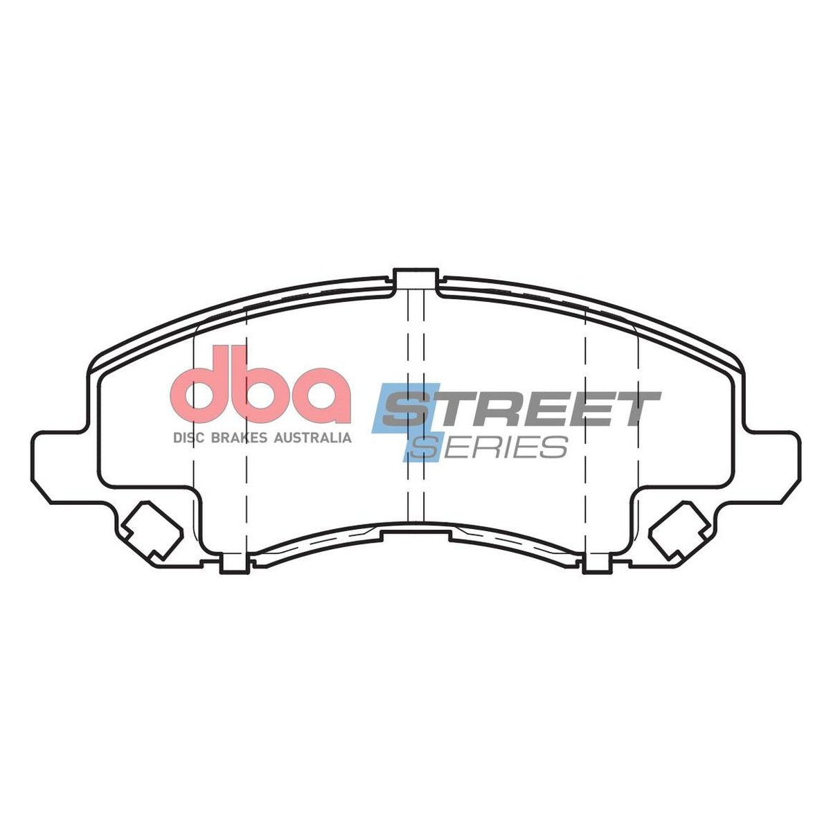 DBA Street Series Brake Pad Set Front DB2065SS