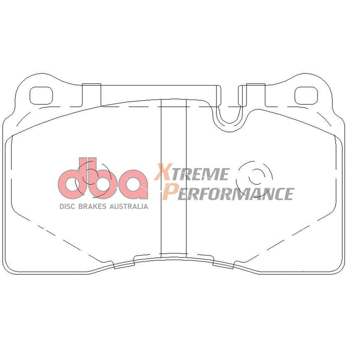 DBA Xtreme Performance Brake Pad Set Front DB2073XP
