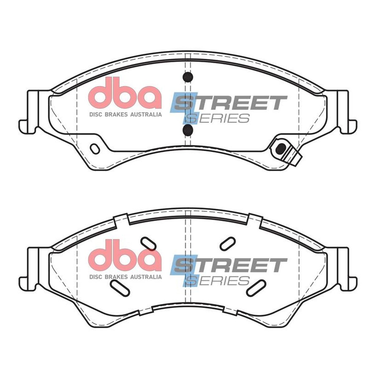 DBA Street Series Brake Pad Set Front DB2074SS