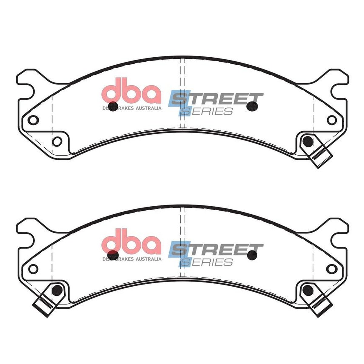 DBA Street Series Brake Pad Set Front DB2098SS