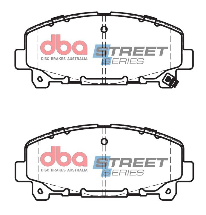DBA Street Series Brake Pad Set Front DB2118SS