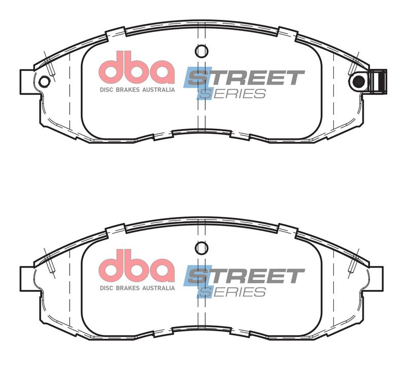 DBA Street Series Brake Pad Set Front DB2160SS