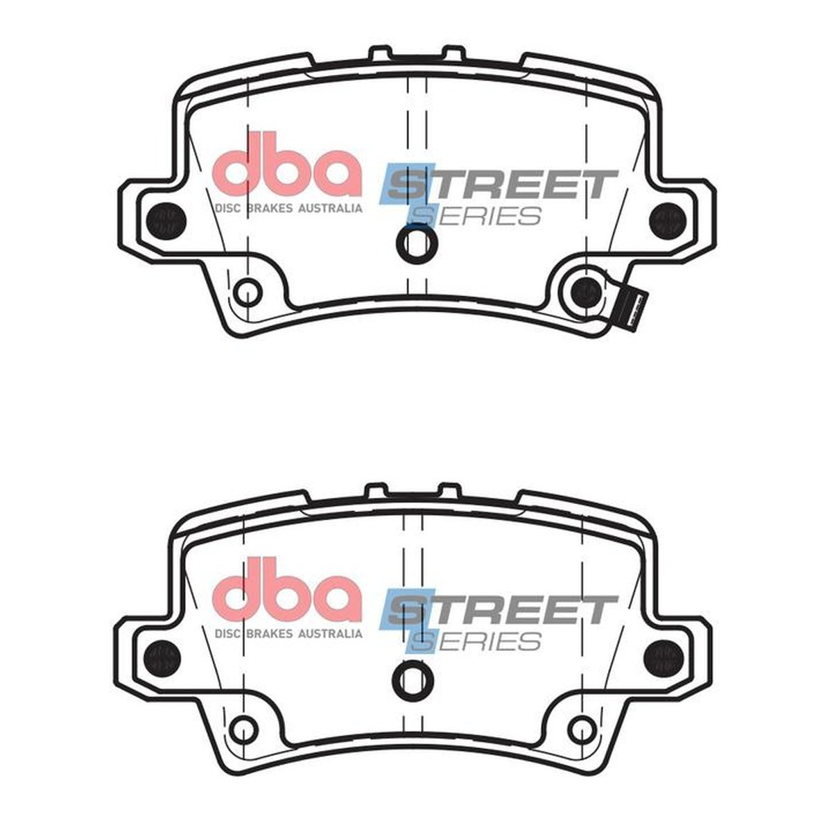 DBA Street Series Brake Pad Set Rear DB2177SS