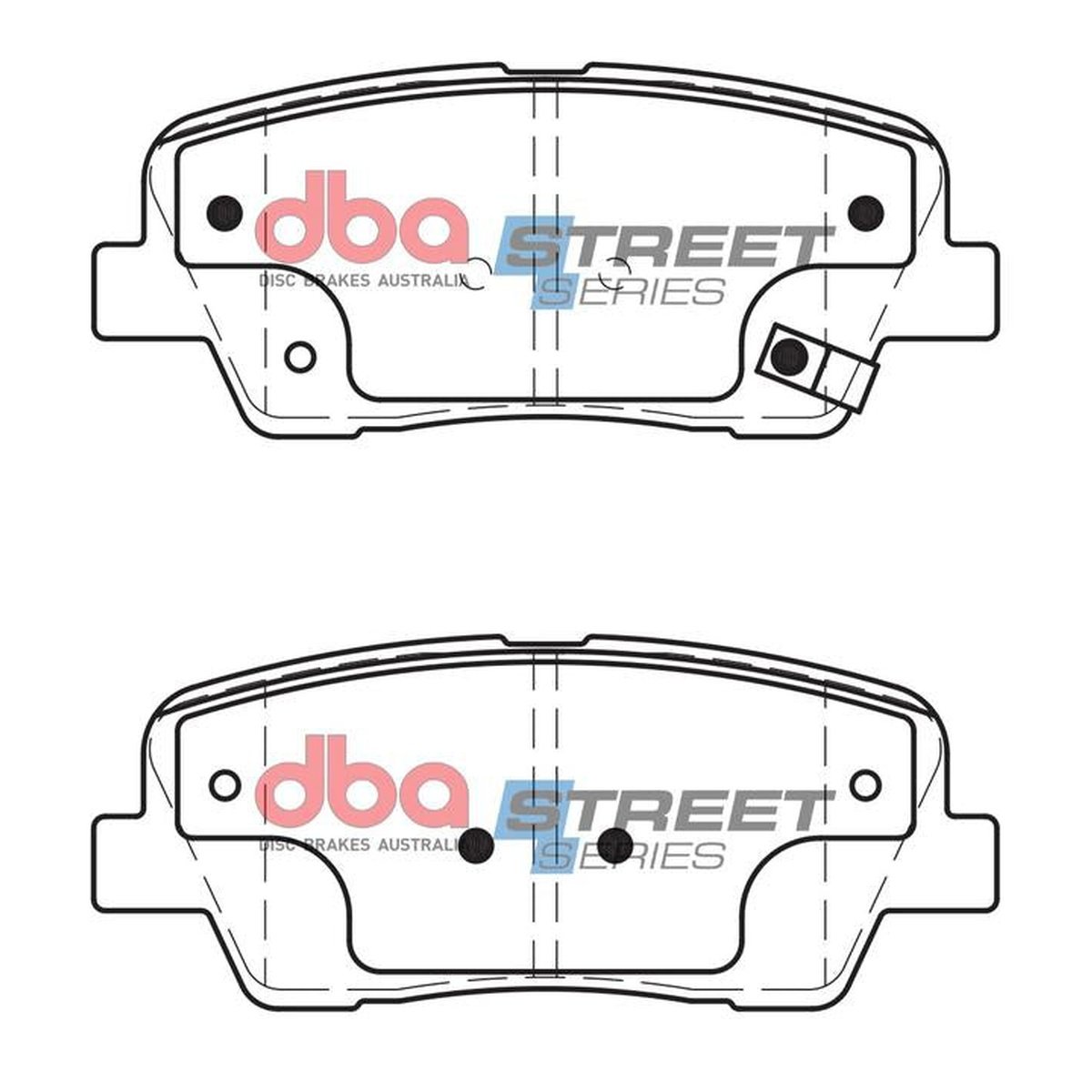 DBA Street Series Brake Pad Set Rear DB2178SS