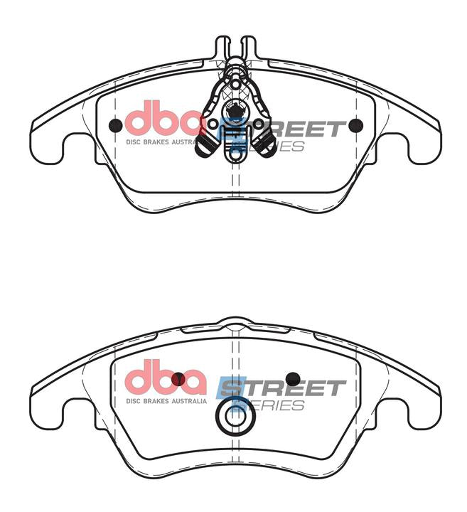 DBA Street Series Brake Pad Set Front DB2183SS