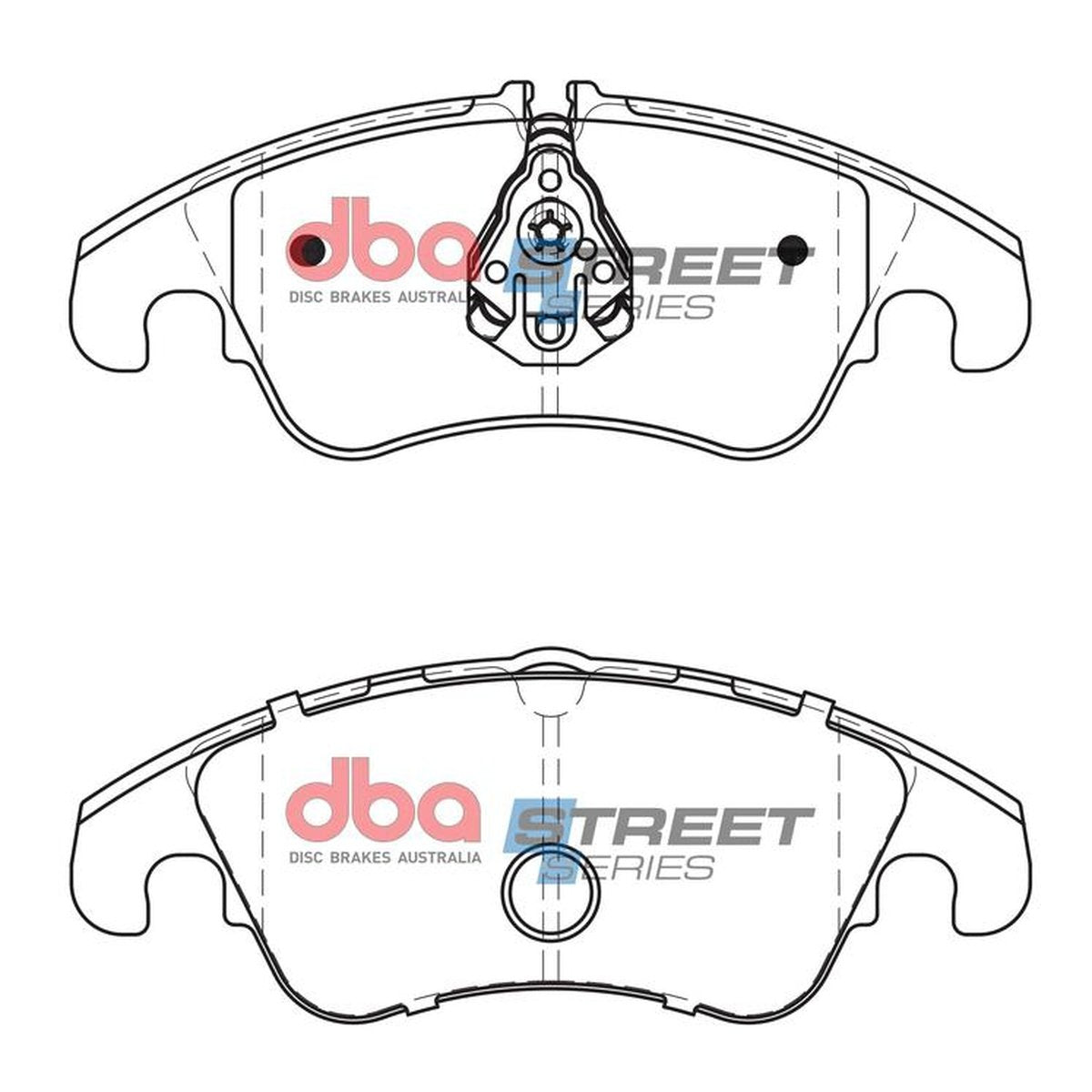 DBA Street Series Brake Pad Set Front DB2186SS