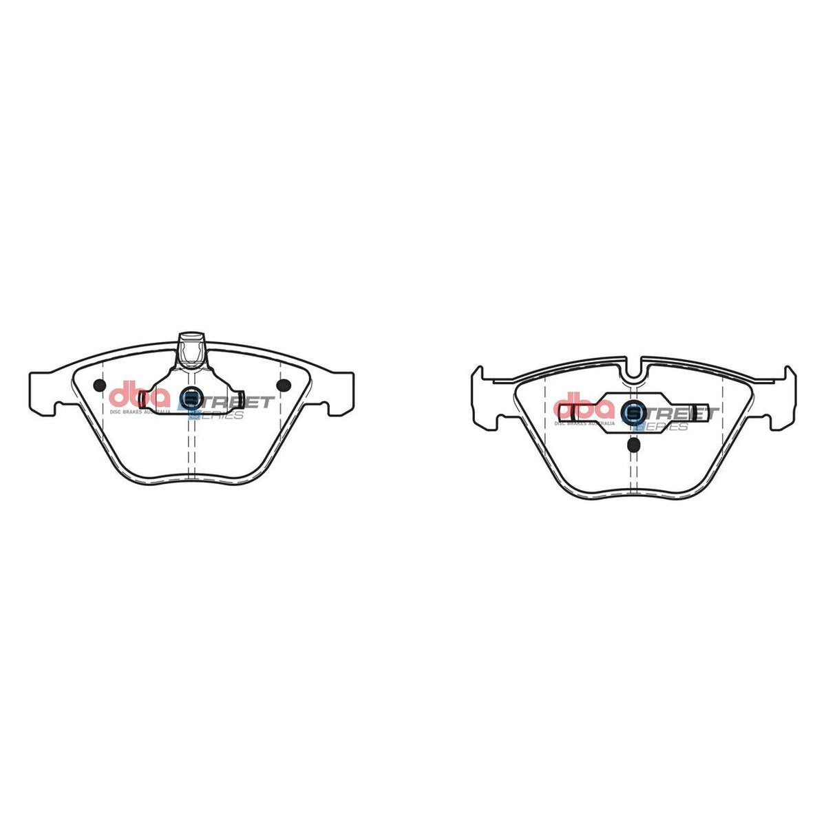 DBA Street Series Brake Pad Set Front DB2187SS
