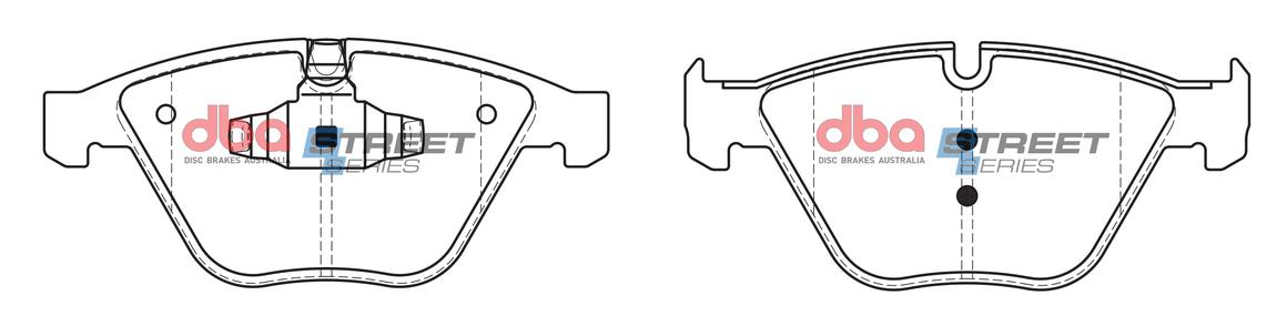 DBA Street Series Brake Pad Set Front DB2194SS