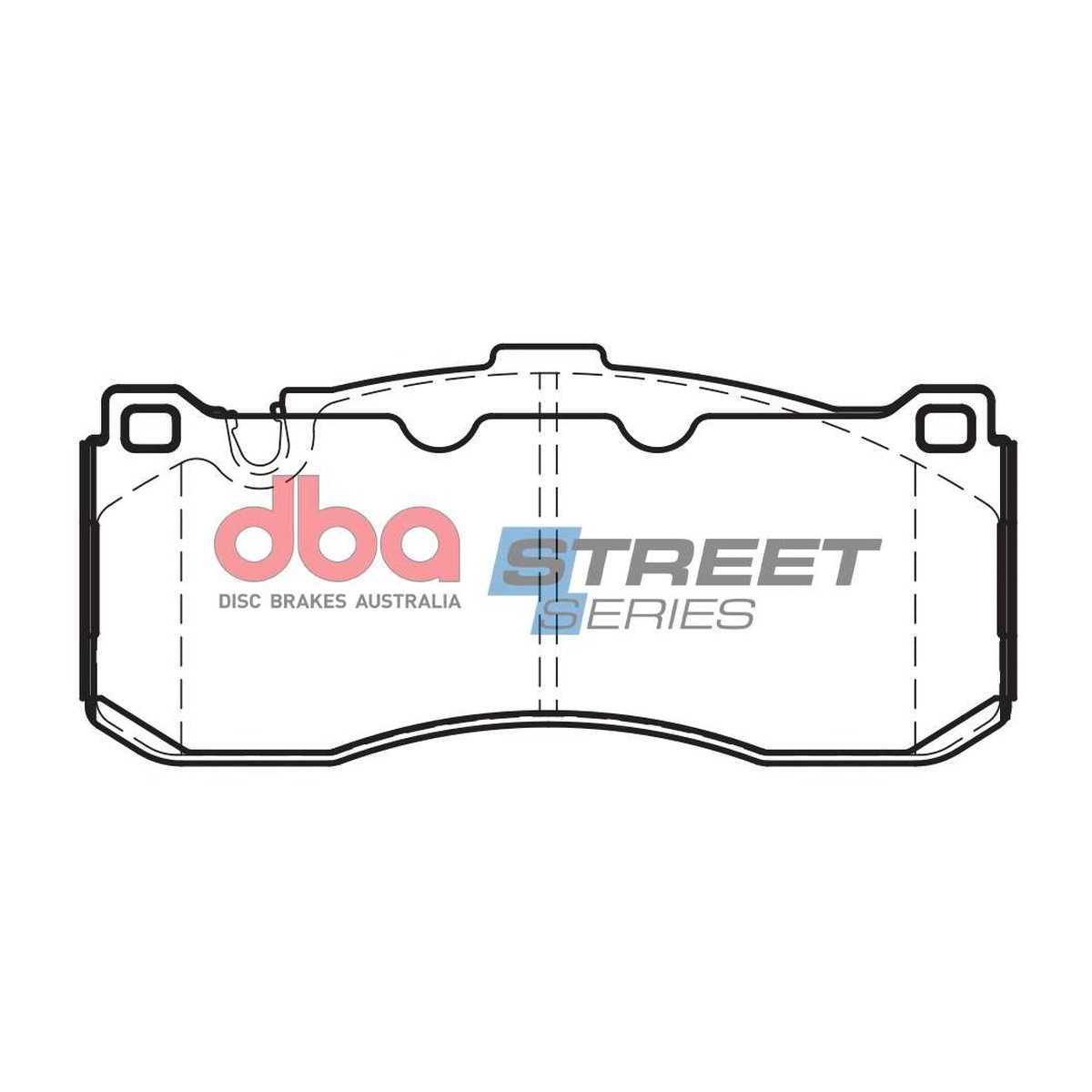 DBA Street Series Brake Pad Set Front DB2195SS