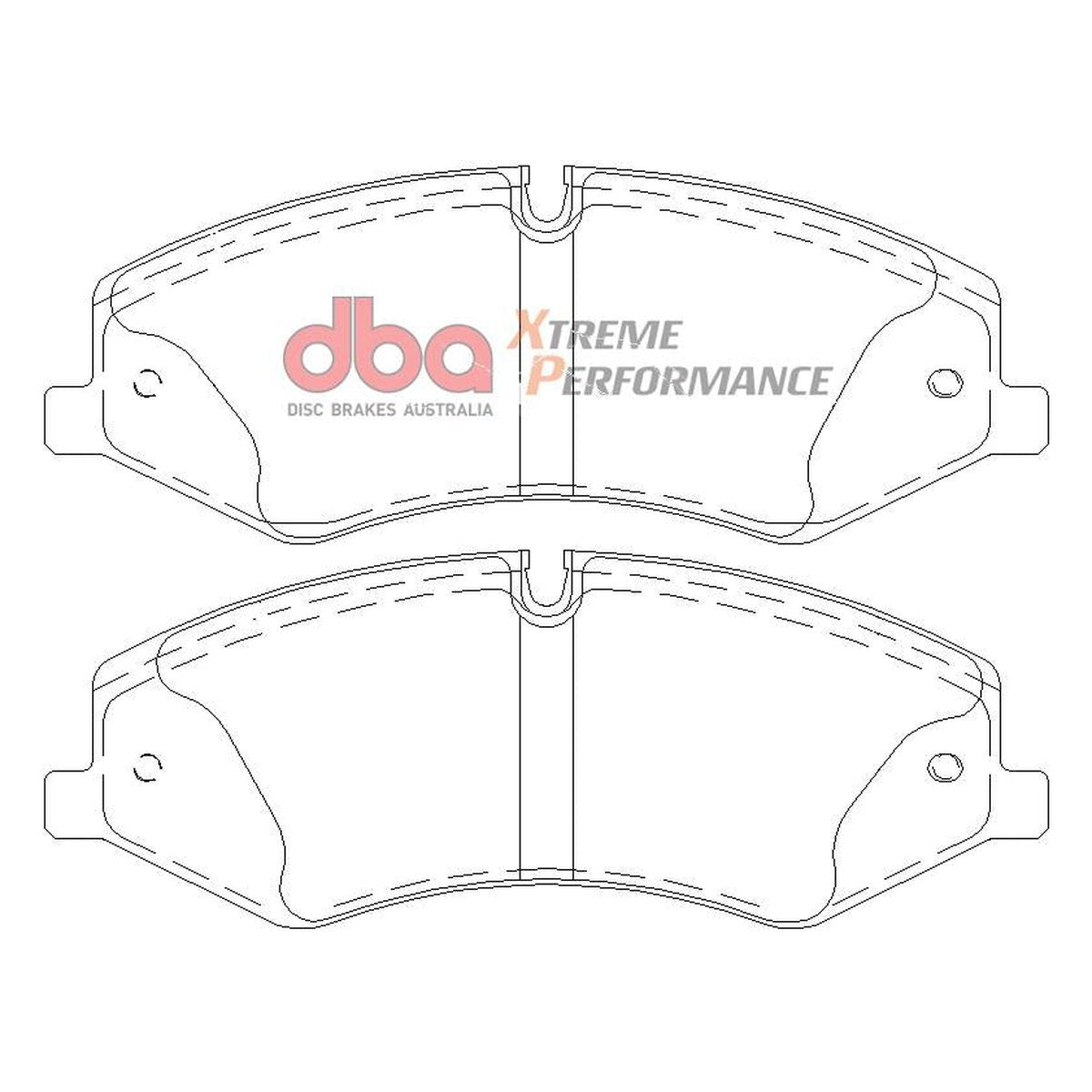 DBA Xtreme Performance Brake Pad Set Front DB2203XP